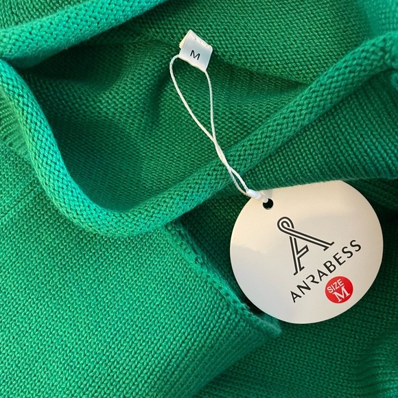 NWT- ANRABBESS  STUNNING OVERSIZED SWEATER ☘️PERFECT FOR ST.PATRICKS DAY🍀 - Picture 8 of 9